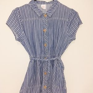 vintage blue dress